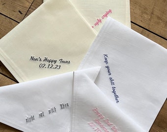 Personalised cheap handkerchief ireland