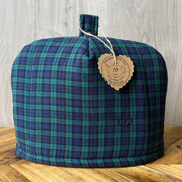 Tea cosy, Tartan teapot warmer, Large Tea cosy, New home gift idea, Large Teapot warmer, Tartan small tea cozy, Small tea cosy