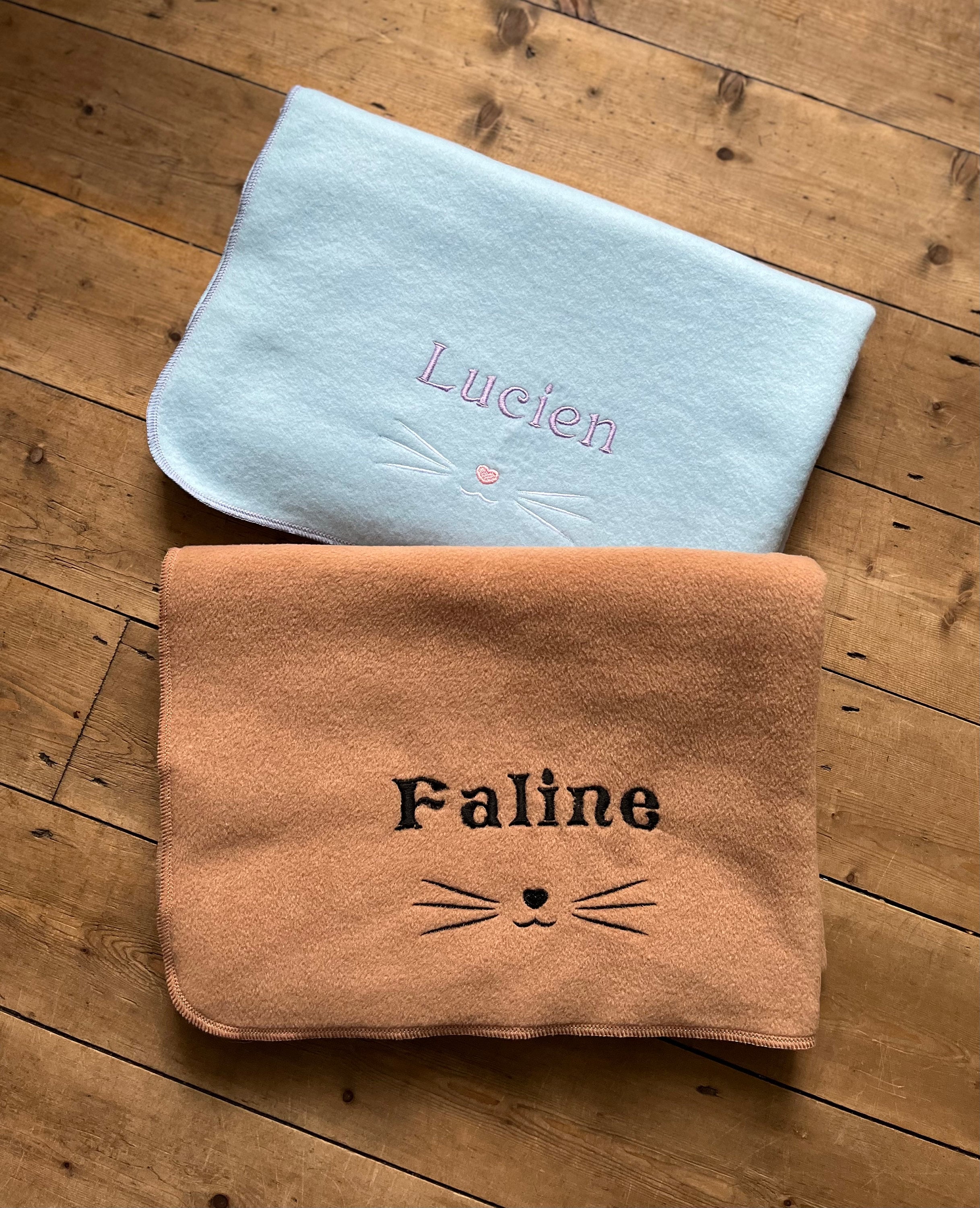 Customised Soft Cat Blanket Warm Polar Fleece Blanket Etsy