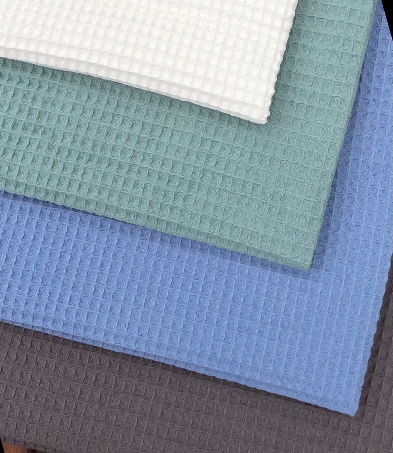 Cotton Waffle Tea Towels Absorbent Tea Towels Range of Etsy UK