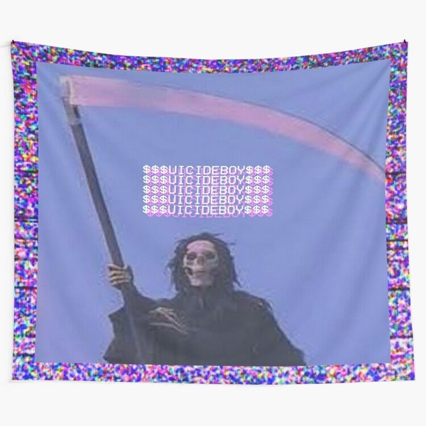 SuicideboyS Wall Tapestry, Grim Reaper Tapestries Gift For Unisex Adults