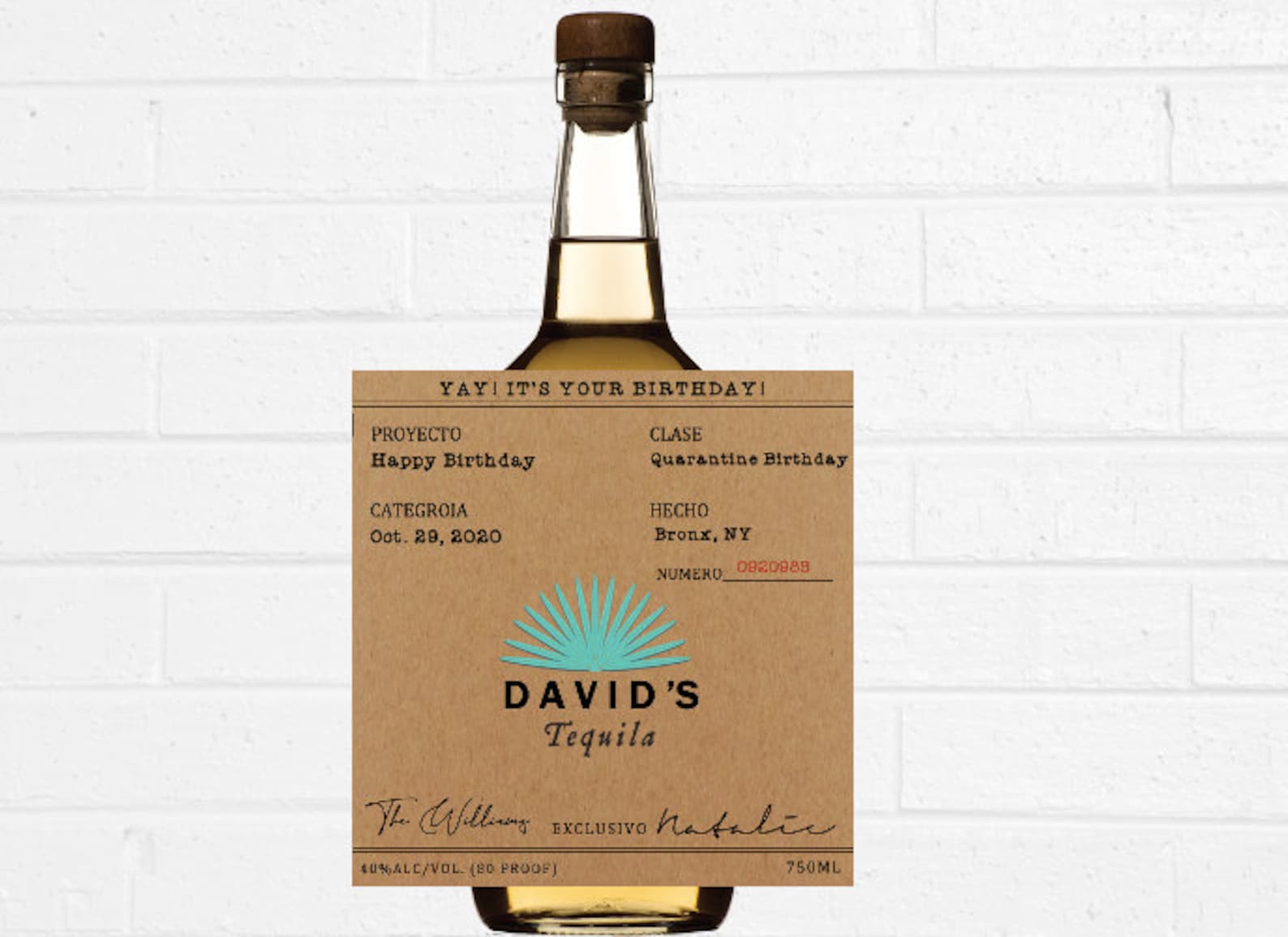 Casamigos Tequila Casamigos Custom Label Patron Custom Etsy
