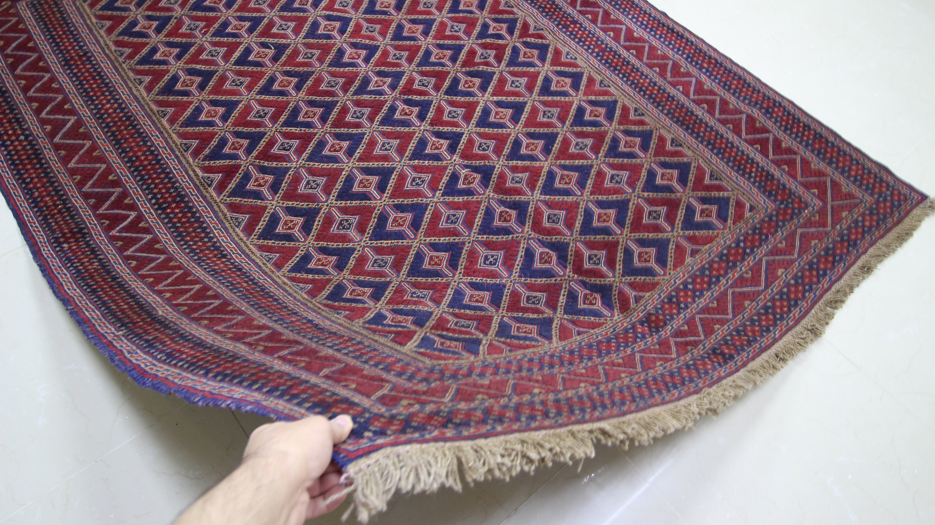 7x8 Ft Area Rug Handmade Kilim Area Rug Wool Natural Colours Etsy