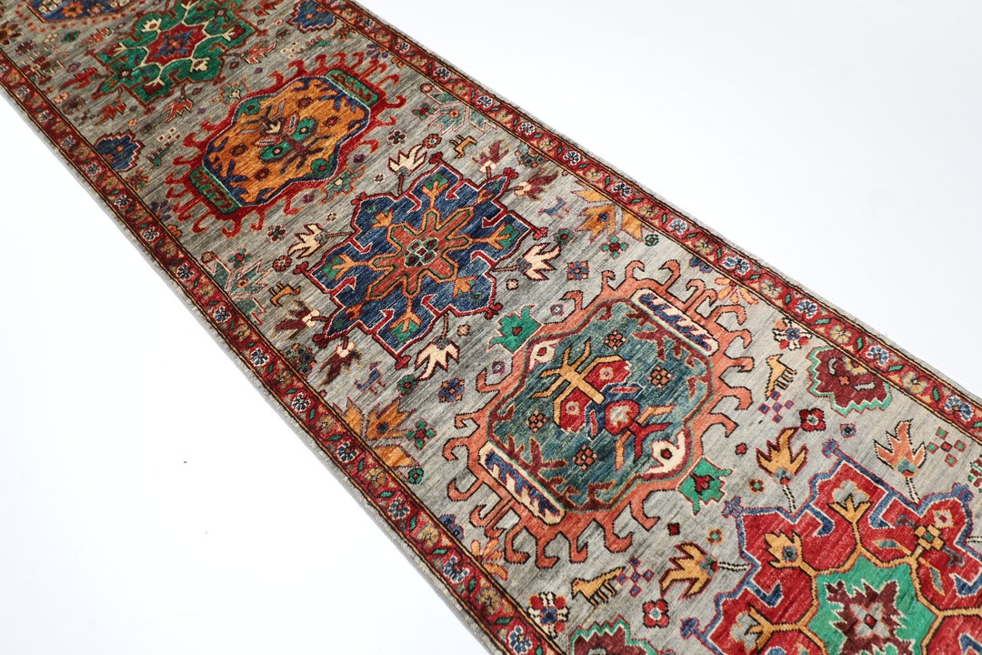 3x14 Ft. Oriental Hallway Runner Rug 2'10x14 Hand Knotted Etsy