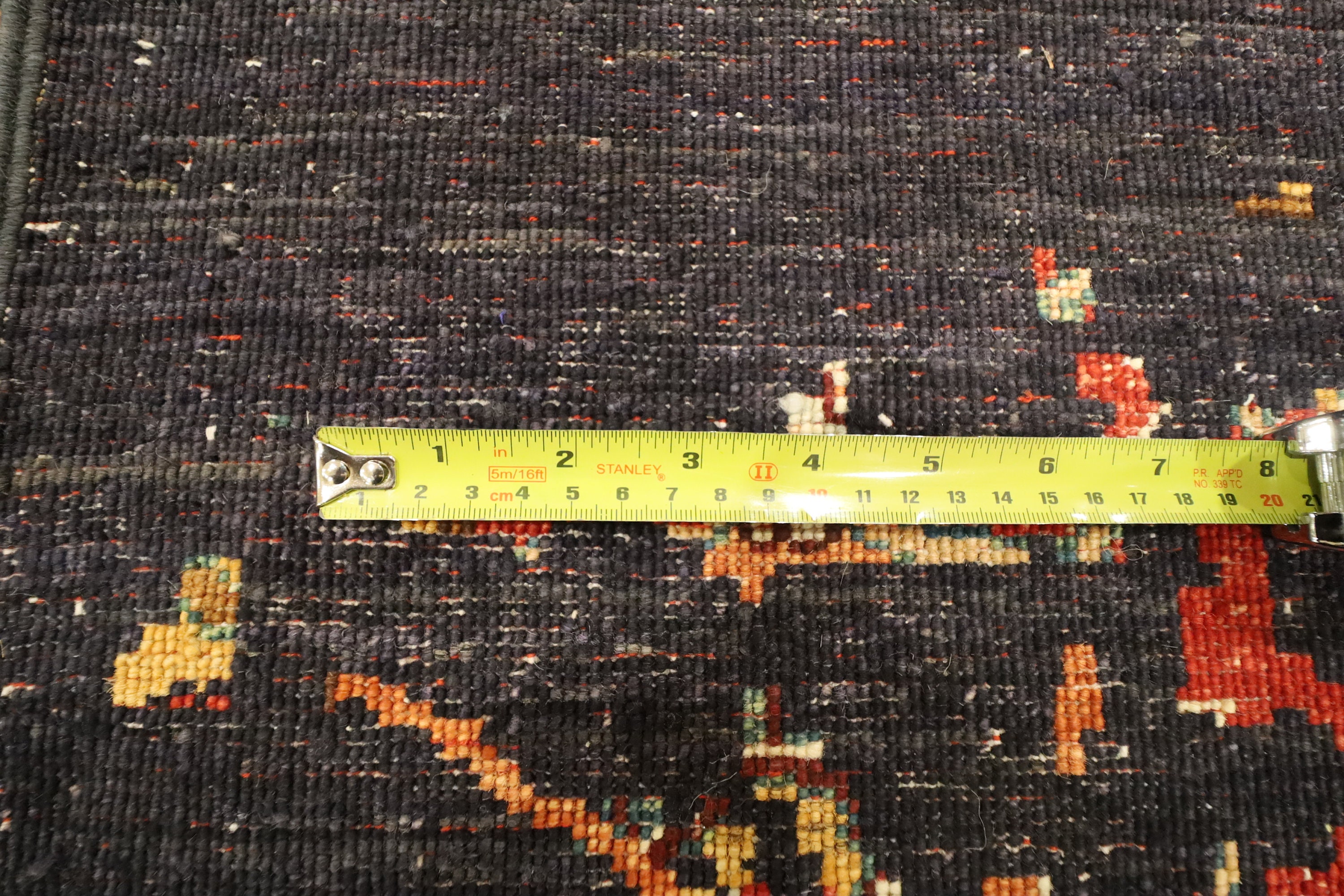 Moderner Serapi 10x13Ft Hochwertiger marineblauer Teppich | Etsy