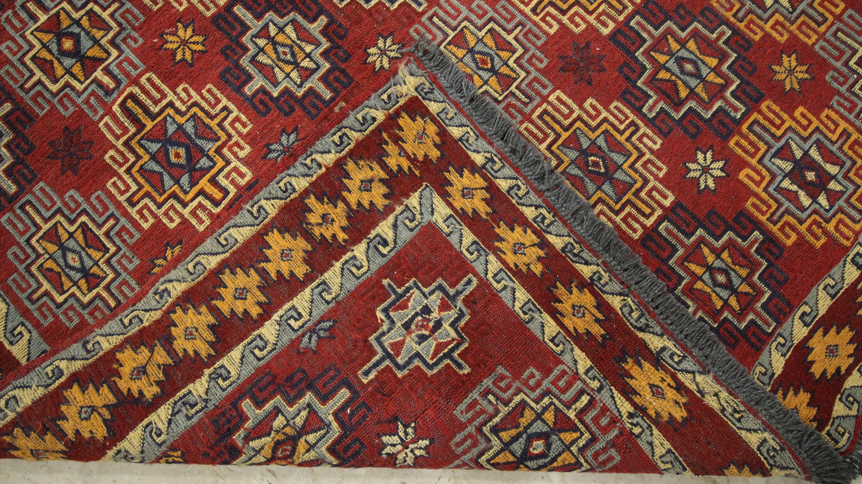 4x6 Area Rug Handmade Kilim Area Rug wool natural colours Etsy