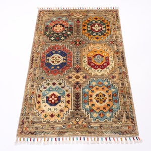 3x4 Ft Ersari Mori Oriental Bathroom Rug 2'8x4'1 Hand - Etsy