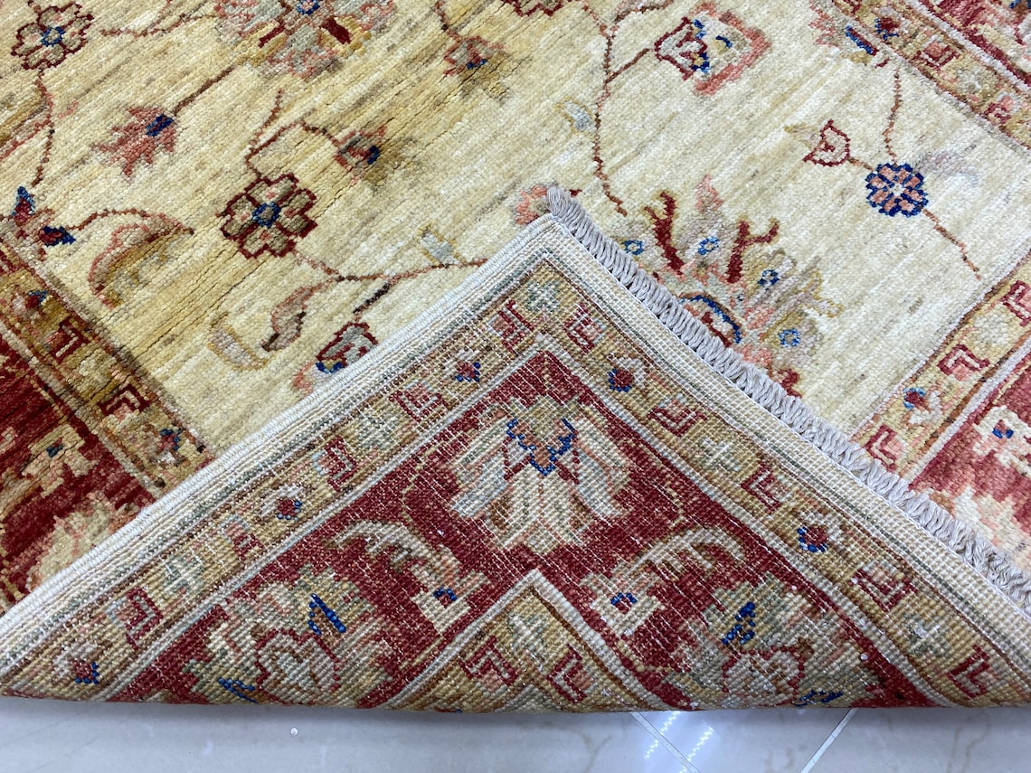 3x4 ft area red rug living room rug Afghan handmade rug Etsy