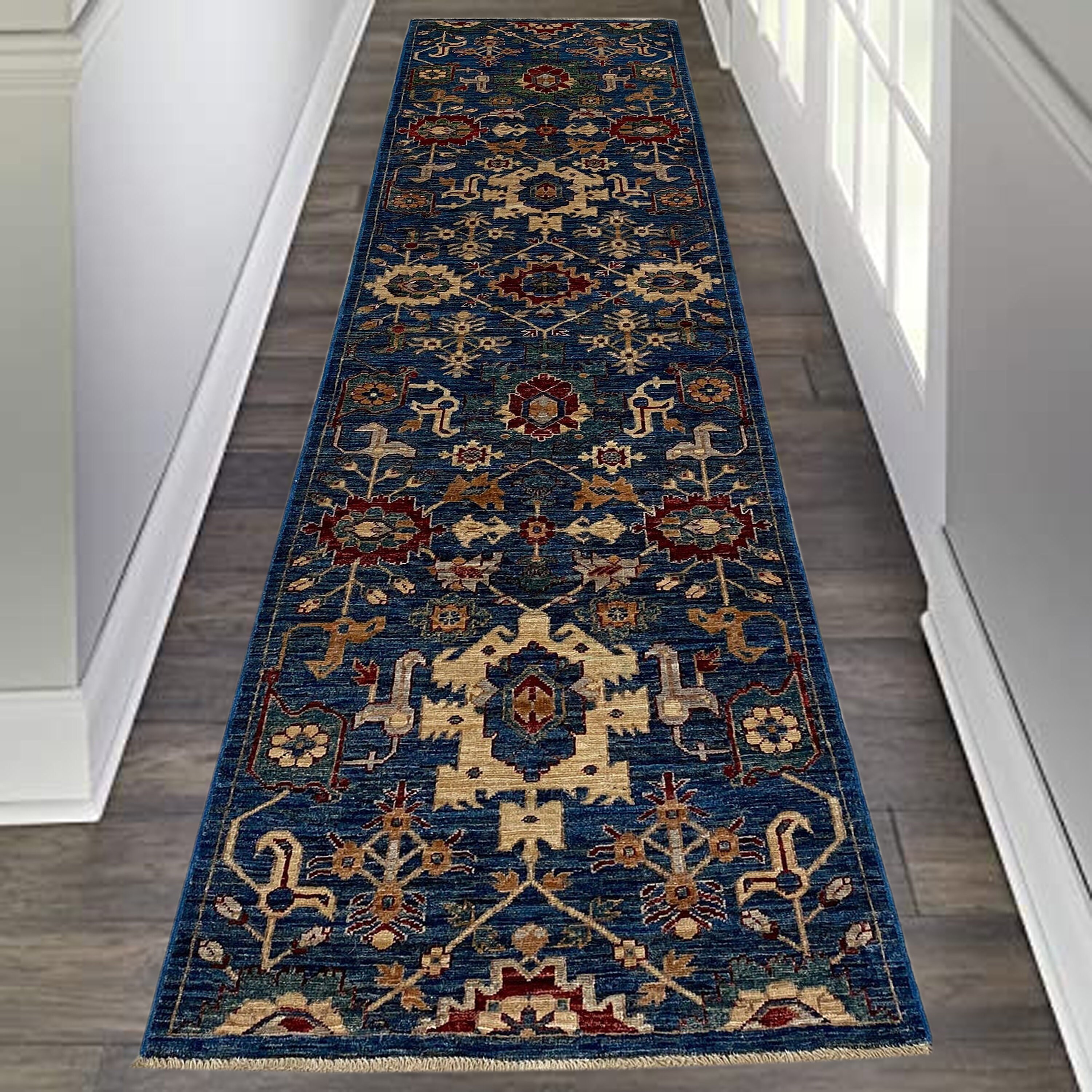 3x10 ft Area Rug afghan Hand Knotted Rug Bedroom Rug Etsy