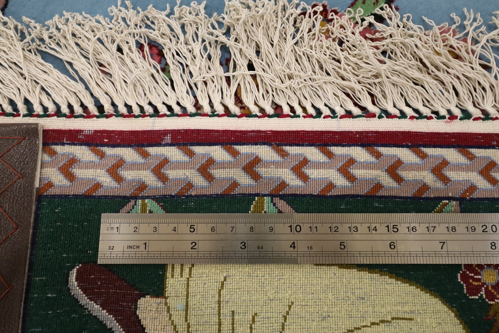 3.4x2.4 Fine Hand Knotted Wall Hanging Rug Wool / Silk Natural Etsy