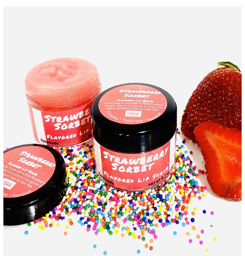 Wholesale Lip Scrubs Flavored Lip Scrubs Great Stocking Etsy