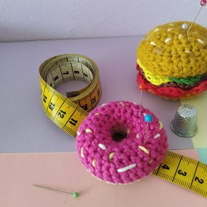 Nadelkissen Fake Food, Nadelkissen Lebensmittel, Pin Cushion, Nadelkissen in Lebensmittelform, Lebensmittel Miniaturen Bild 3