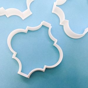 Arabesque Pottery Cutter: Moroccan Tile, Pottery Tool