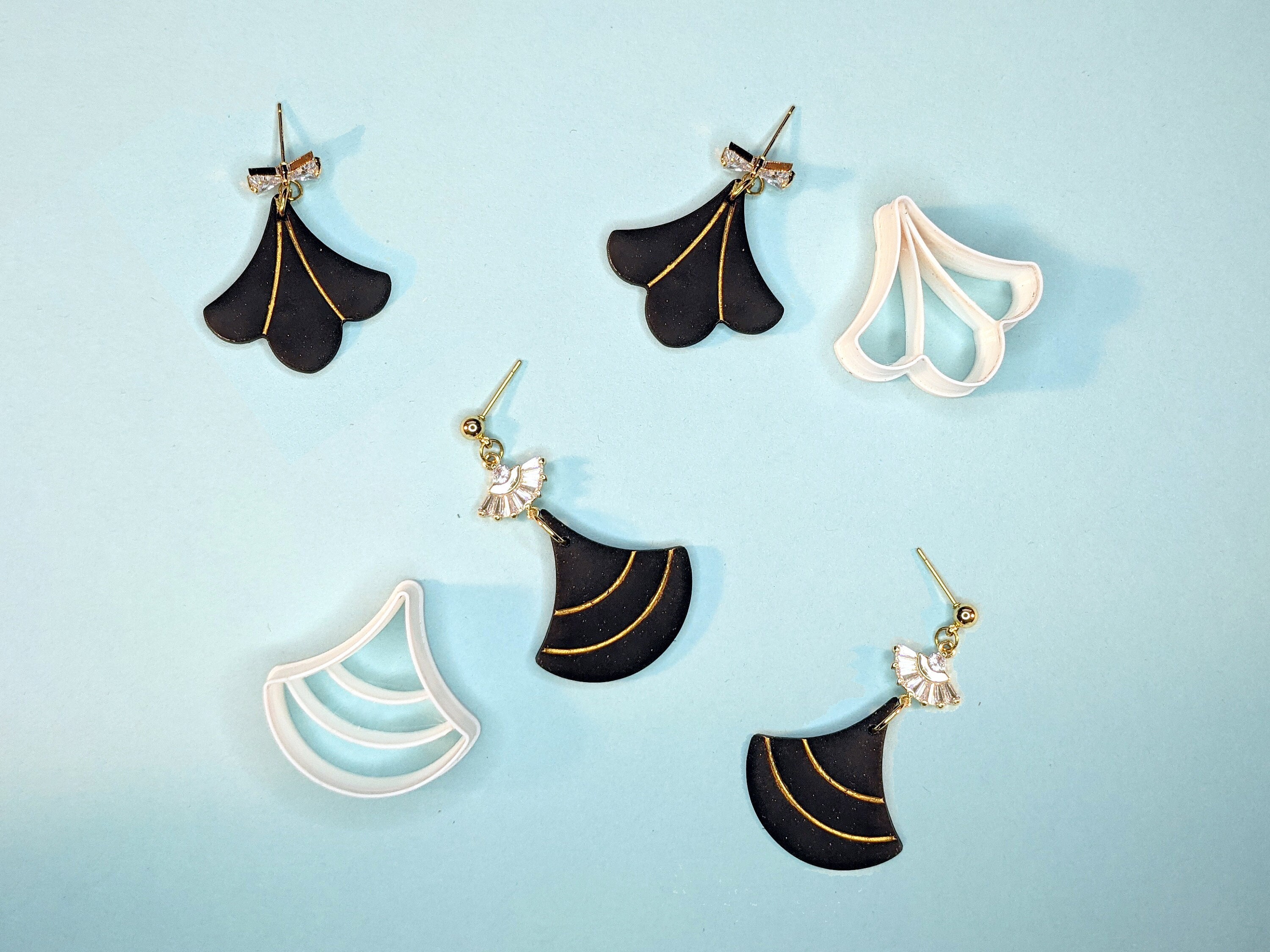 Art Deco Style Cutter Cutters for Geometric Earrings - Etsy