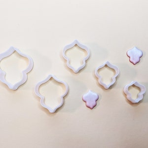 Polymer clay cutters - tools - vintage shape in more sizes