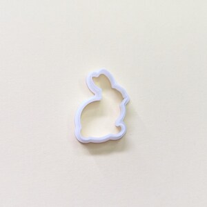 Rabbit Pottery Cutter - Fondant, Pottery Tools - Easter Rabbit Cutter ...