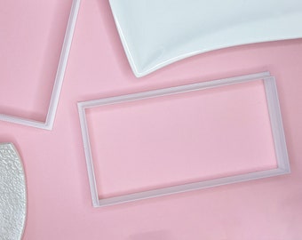 Rectangle Pottery Cutter: Clay & Cookie Cutter