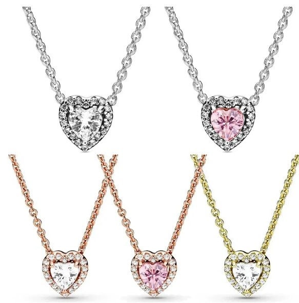 Pandora discount pink necklace