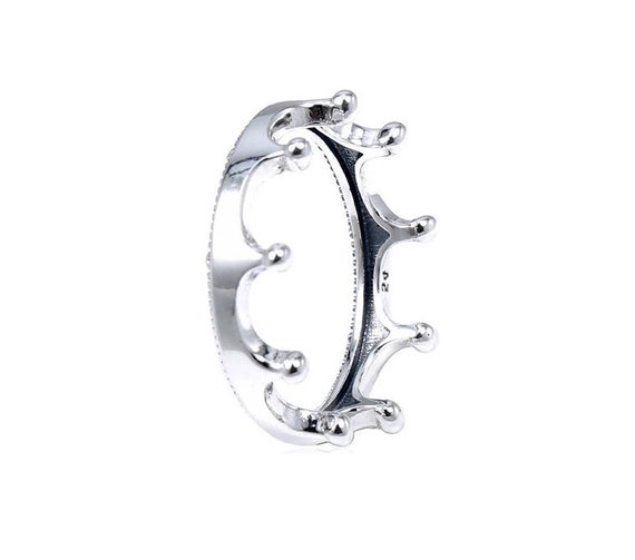 Pandora polished clearance crown ring