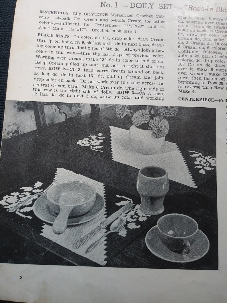 Crochet Lily Book 1600 Doilies to Treasure