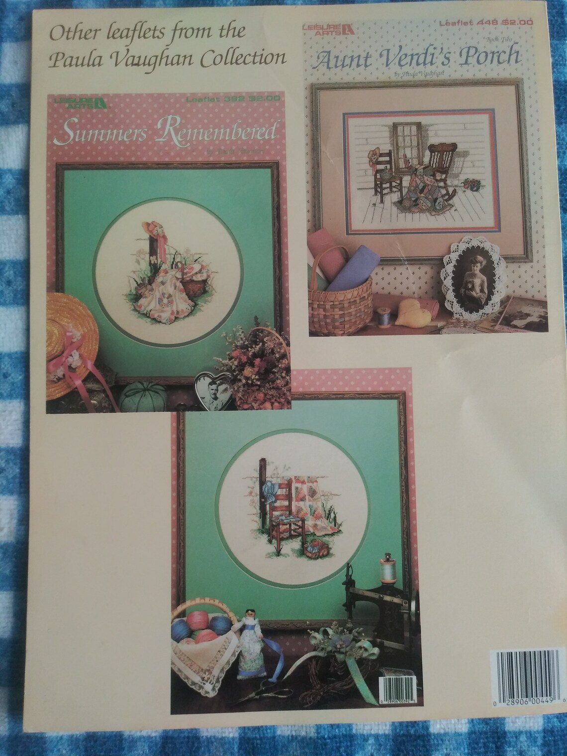 Cross Stitch Leisure Arts Leaflet 449 Yesterday's Dream Etsy