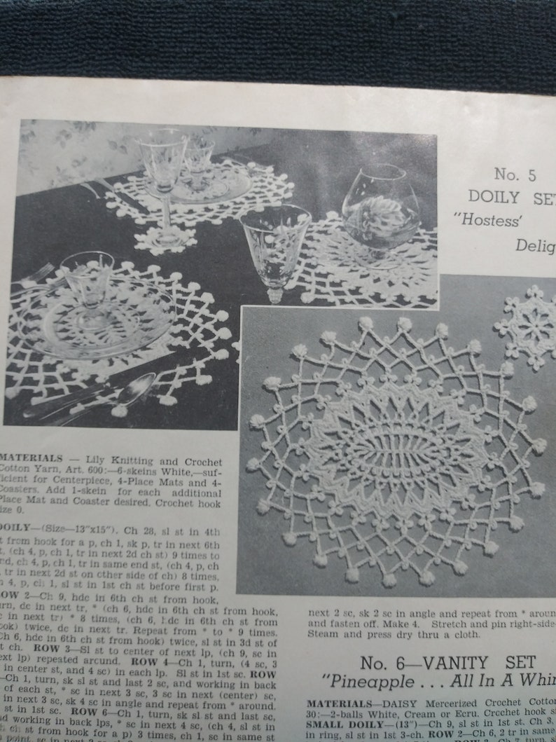Crochet Lily Book 1600 Doilies to Treasure