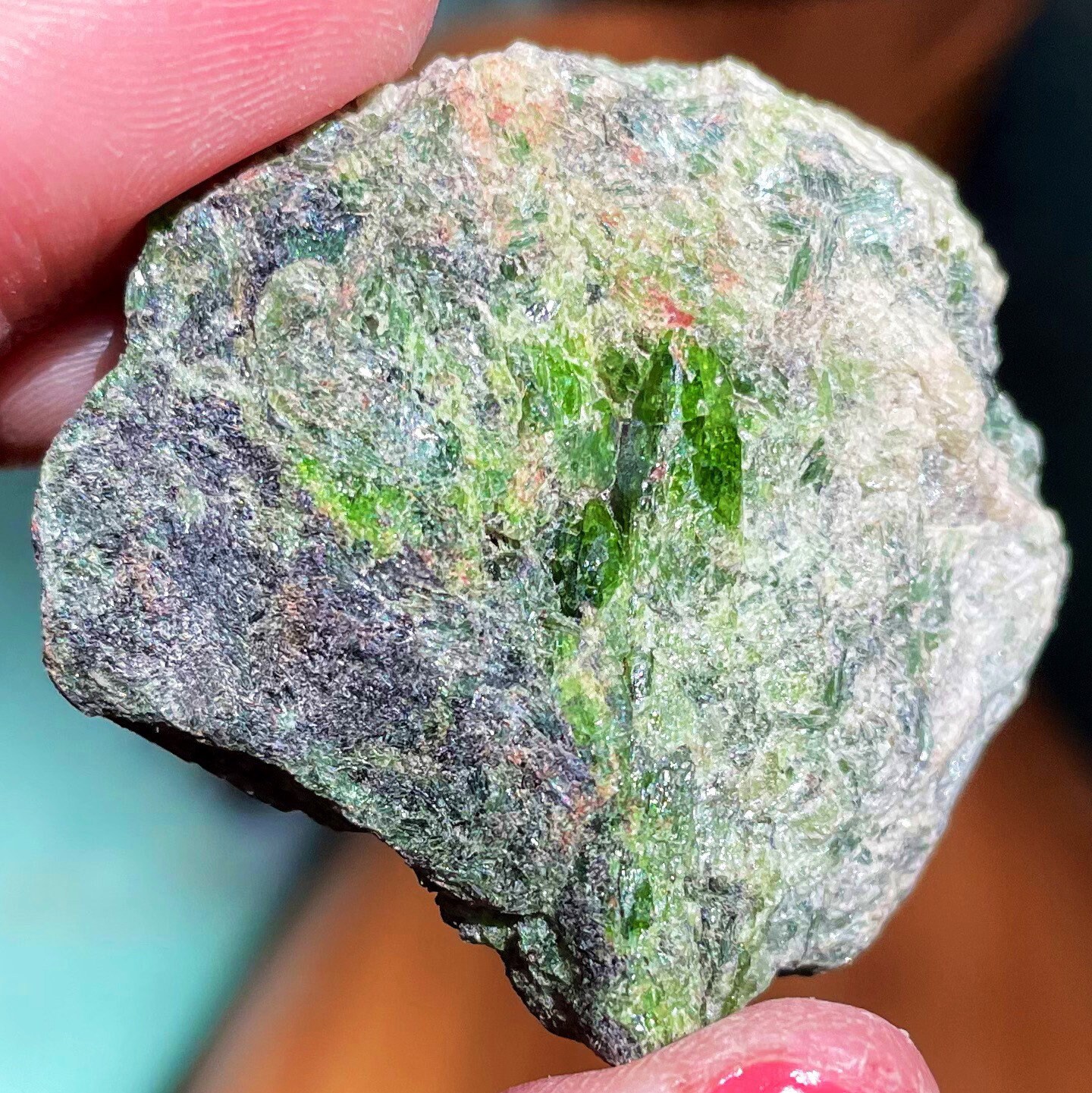 Rare Raw Chromium Diopside Crystal Gemstone Etsy