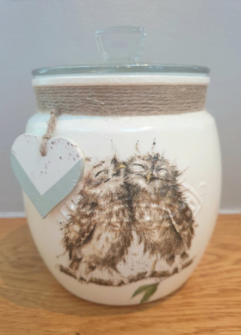 Wildlife Canisters for the Kitchen with Owls