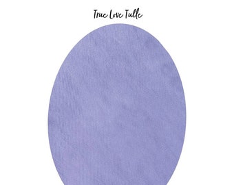 Tulle de mariée TRUE LOVE - Echantillon de voile (violet lavande) | Plus de 25 couleurs au choix | Couleurs personnalisées disponibles