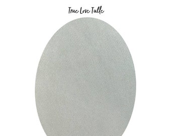 TRUE LOVE Bridal Tulle (Oyster) Veil Fabric Sample | 25+ Colour Choices | CUSTOM Colours Available