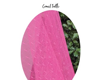COMET Hail Spot Tulle - Muestra de tela de velo (rosa, marfil o champán) / Velos PERSONALIZADOS disponibles / Amorosamente hechos a mano en Melbourne, Australia
