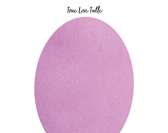 TRUE LOVE Bridal Tulle (Rose Musc) Échantillon de tissu de voile | Plus de 25 choix de couleurs | Couleurs PERSONNALISÉES disponibles