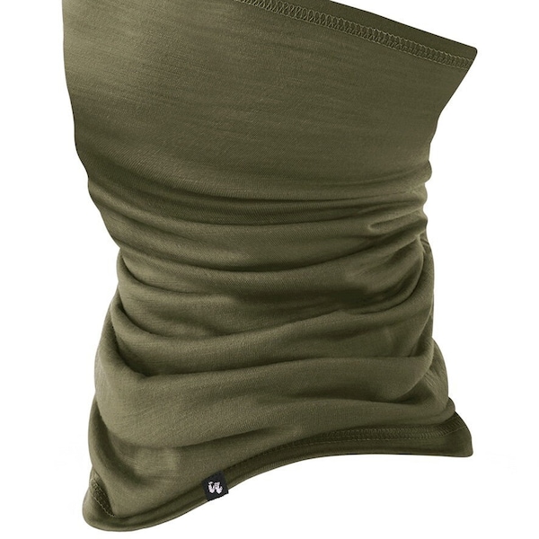 100% Merino Wolle Snood Halswärmer Schlauchschal