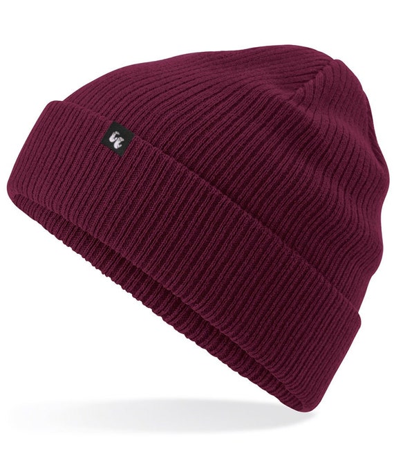 Knit Hat Burgundy Knit Hat Burgundy