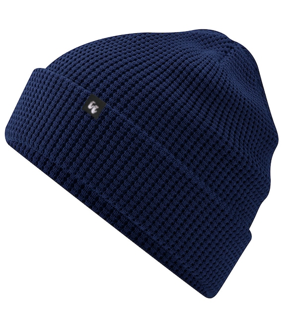 Waffle Knit Beanie Hat - 100% Organic Cotton - Etsy