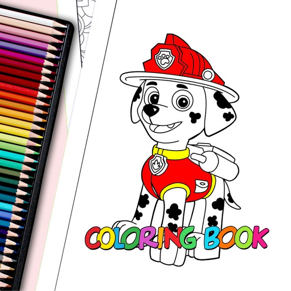 25 Paw Patrol Pups Coloring Pages for Kids Best Gift for
