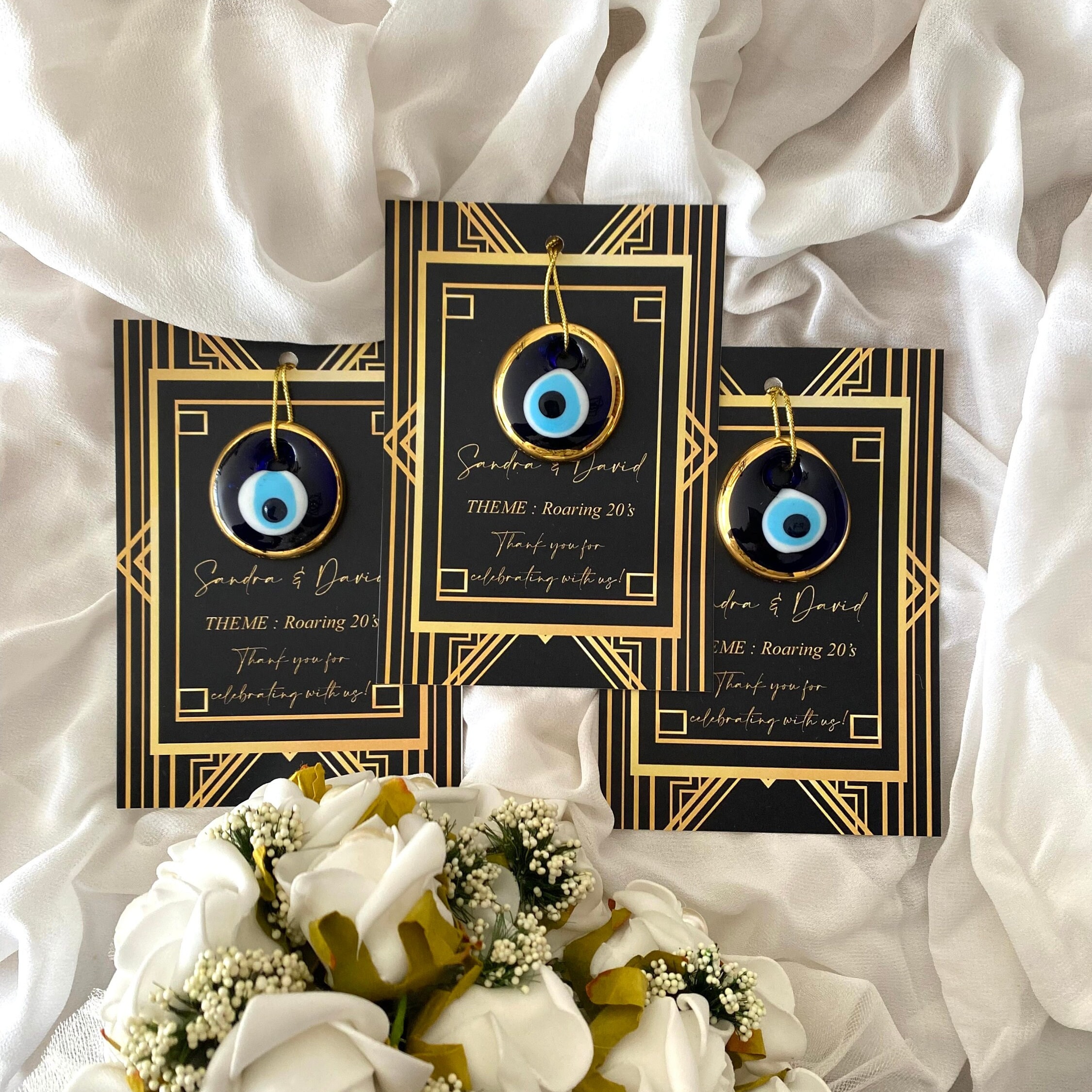 Art Deco Wedding Favors