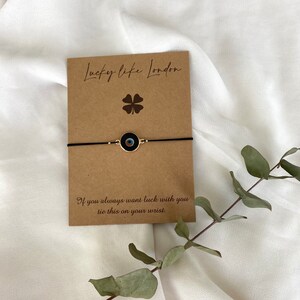 Evil Eye Bracelet: Adjustable Boho Lucky Charm Amulet