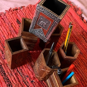 Pen Stationary Makeup Brush Storage