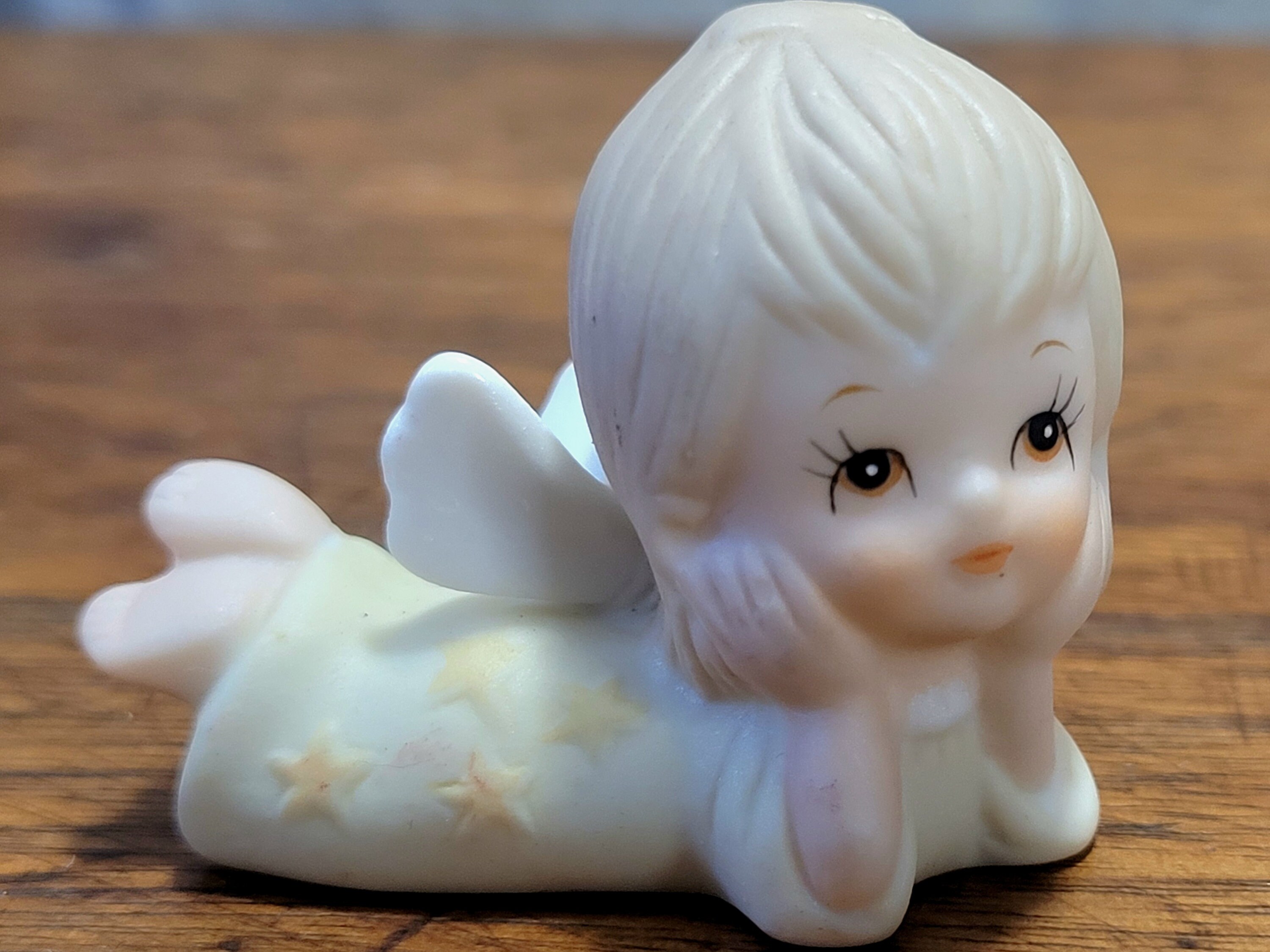 Angel Candle Hugger Set Vintage Geo. Z. Lefton 1982 the Etsy
