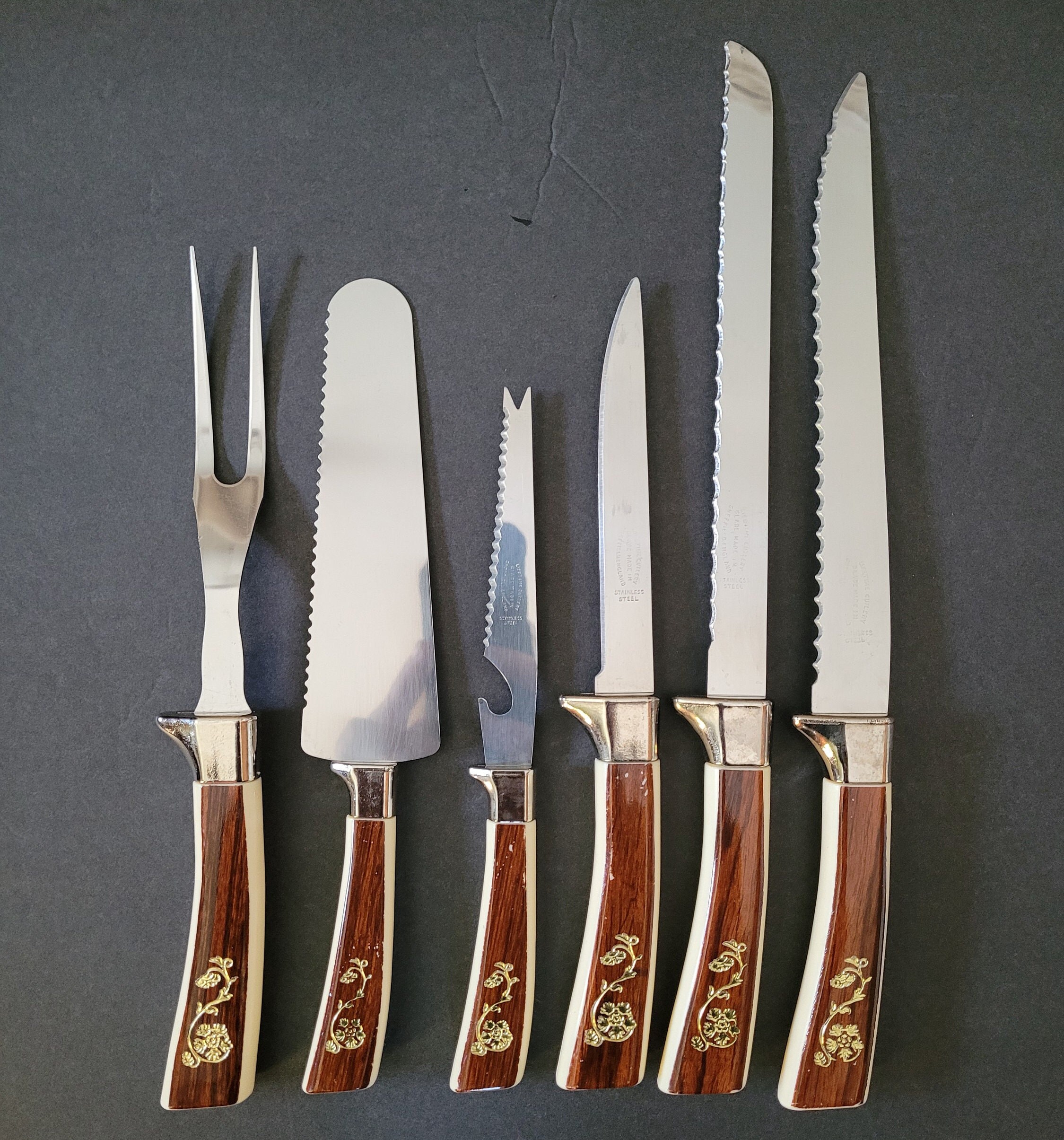 Sheffield ivory handle knives - Etsy 日本 Sheffield ivory handle knives - Etsy 日本