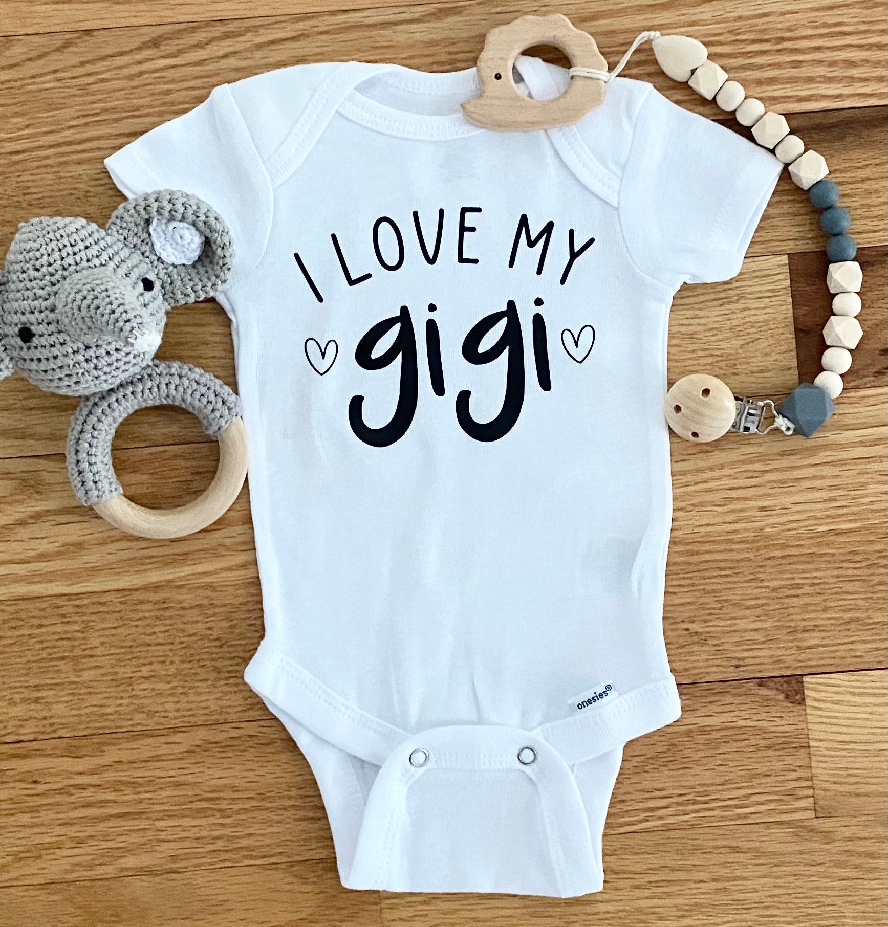 I Love My Gigi baby onesie Etsy