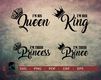 Download His Princess Svg Etsy