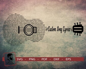 Song Lyric Svg Etsy