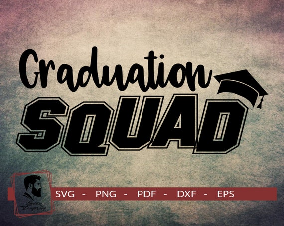 Graduation Squad Svg Graduation Svg Graduation Squad Clip | Etsy Österreich