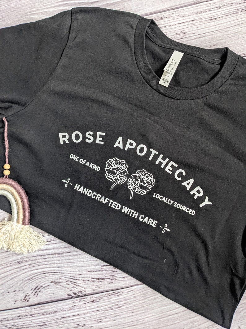 Rose Apothecary T-shirt Schitts Creek Top Gift Rosebud - Etsy