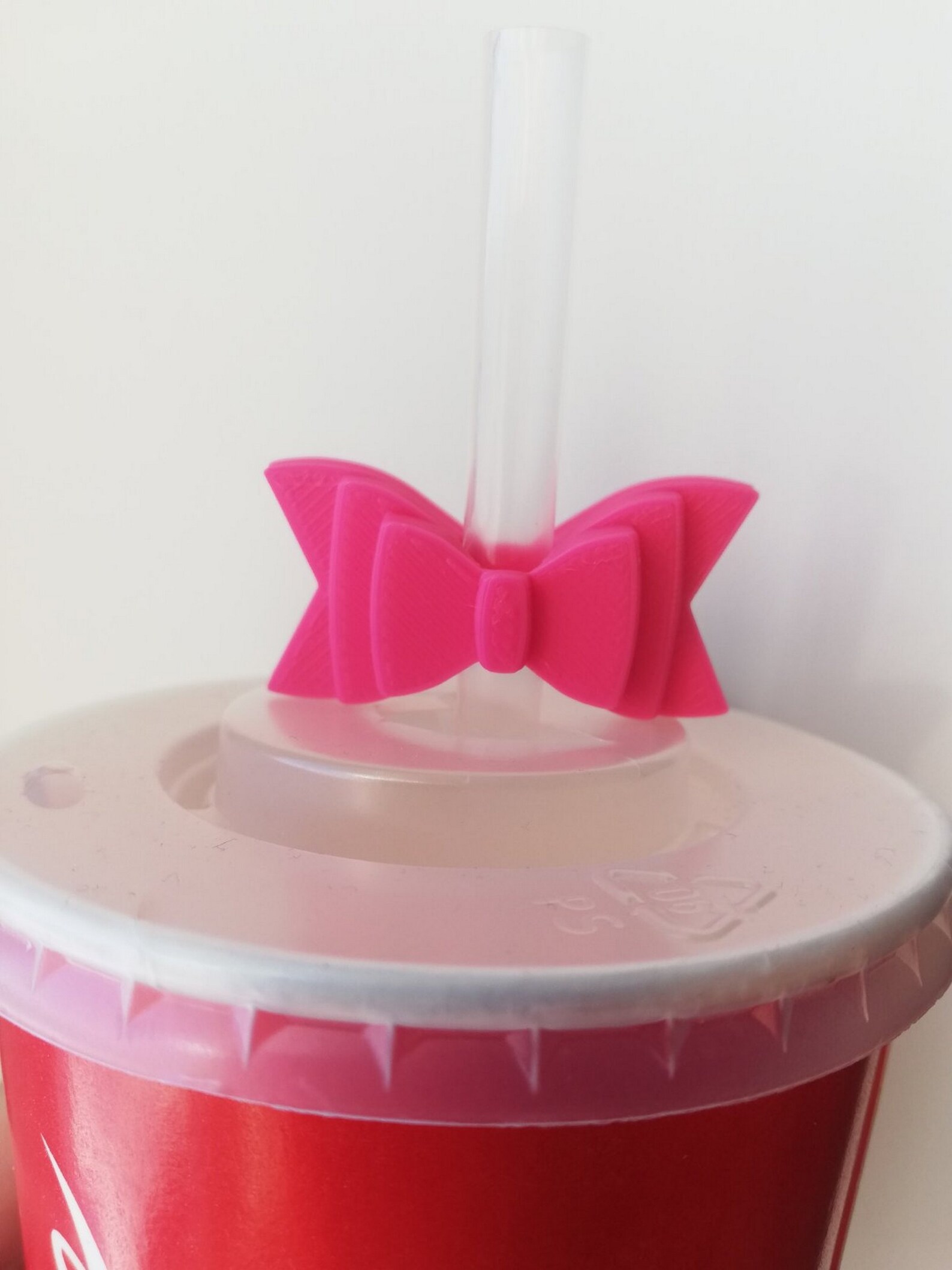 Bow Straw Topper STL File Straw Buddy for 3D Printing Etsy