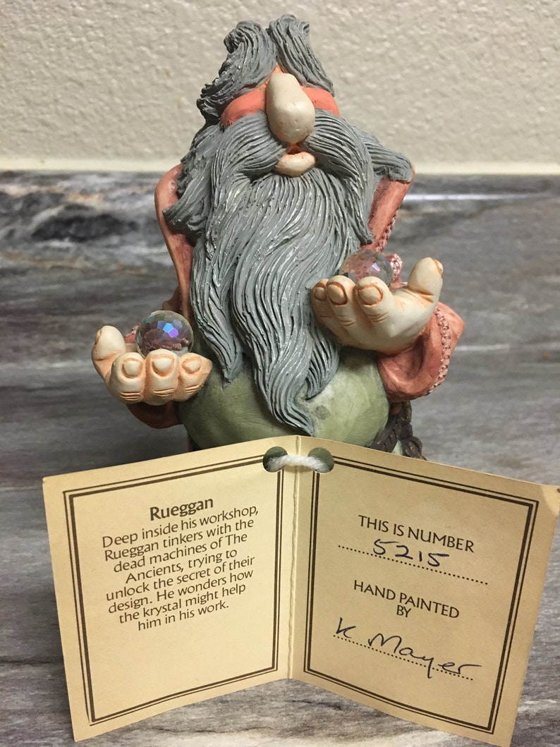 The World Of Krystonia RARE 3921 Rueggan Large Etsy