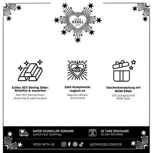 The image is a black and white advertisement featuring three icons representing different products: a bar of gold, a heart-shaped symbol, and a gift box. The text below the icons provides information about the products, including their features and benefits.