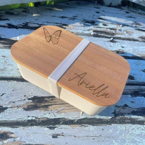 Bamboo Lunch Box Etsy Australia